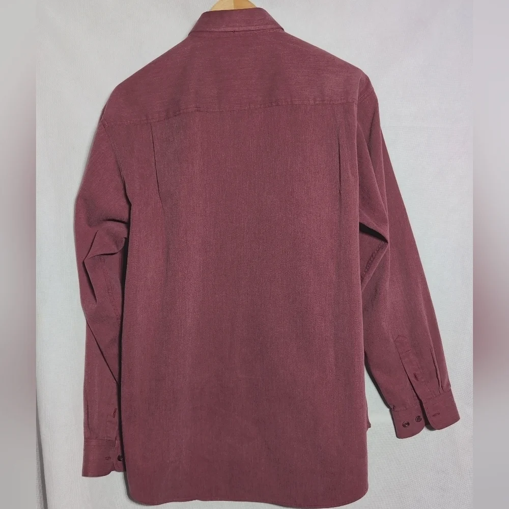 Vintage Timberland USA XL Burgundy Men's Shirt